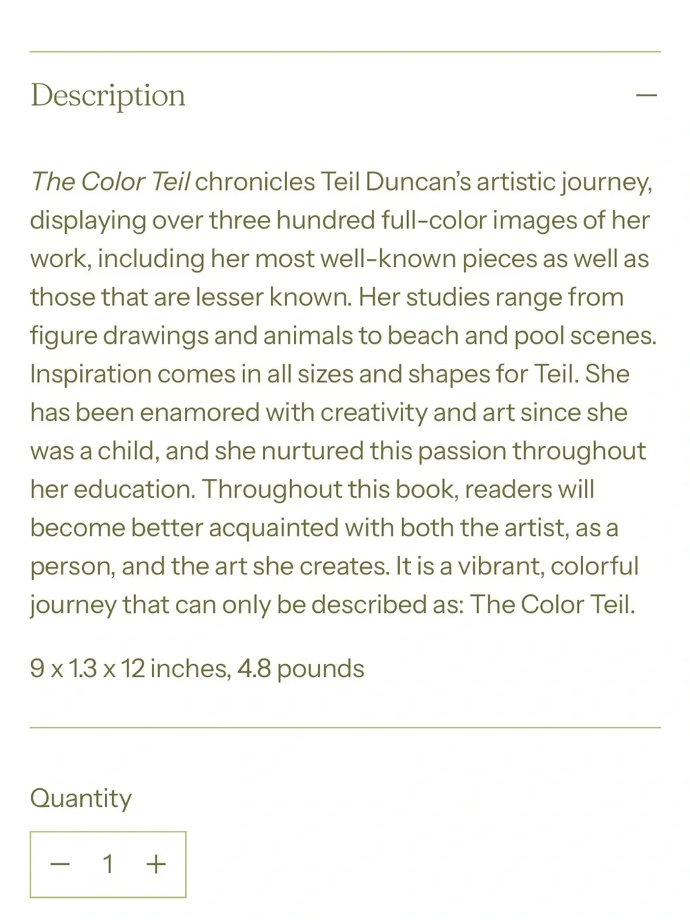 Teil Duncan no excellent flaws
